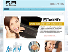 Tablet Screenshot of frserv.com.br